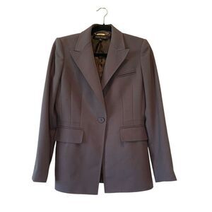 Anne Klein Women's Dark Grey Jacket Size 4